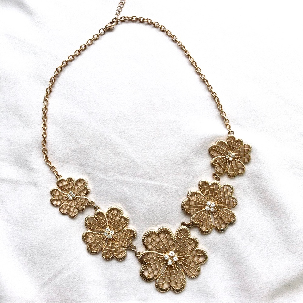 Chunky Flower Necklace